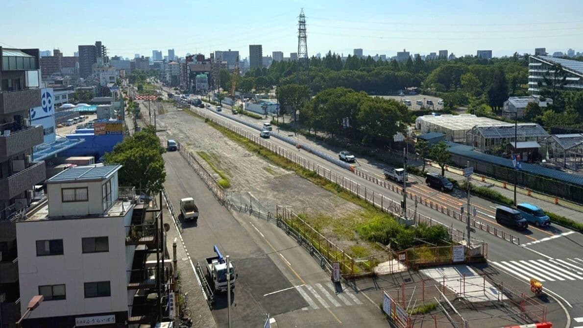 淀川左岸線延伸部立坑南側地盤改良工事の写真